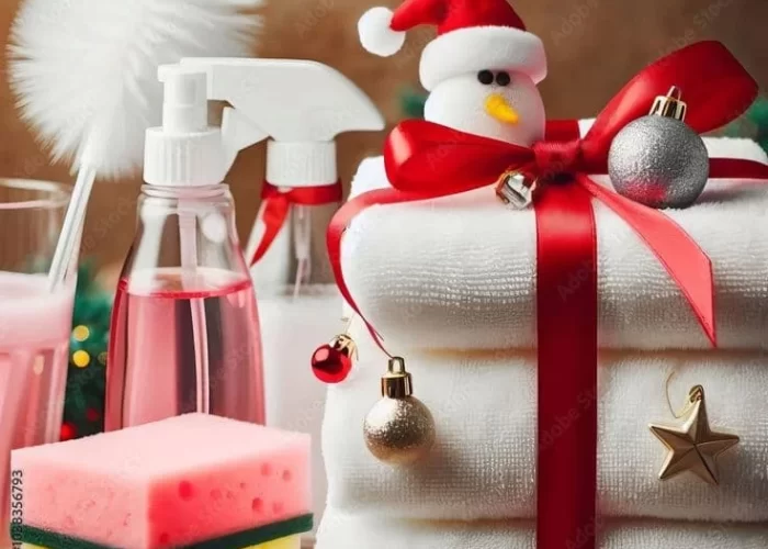 Download Cleaning_ A festive arrangement of…